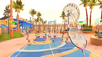 Screenshot vonbadminton Zeit! Vr