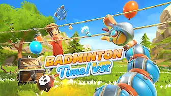 Titelbild vonBadminton Time! VR (PC, PlayStation 5)
