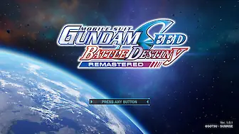 Mobile Suit Gundam SEED Battle Destiny Remastered