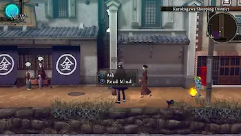Screenshot von RAIDOU Remastered: The Mystery of the Soulless Army