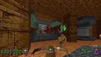 Screenshot von Heretic + Hexen