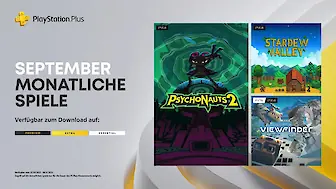 PlayStation Plus Essentials September 2025 – diese Spiele erwarten dich