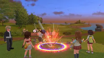 Screenshot von EVERYBODY'S GOLF HOT SHOTS