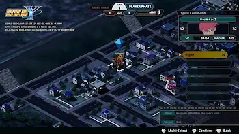 Screenshot von Super Robot Wars Y