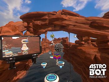 Screenshot von Astro Bot Rescue Mission