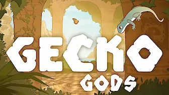 Titelbild von Gecko Gods (PC, PlayStation 5, Nintendo Switch, Nintendo Switch 2)