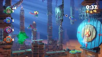 Screenshot von Chimparty