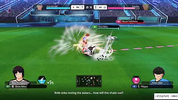 Screenshot von Captain Tsubasa 2: World Fighters