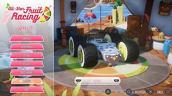 Screenshot von All-Star Fruit Racing