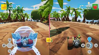 Screenshot von All-Star Fruit Racing