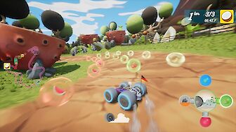 Screenshot von All-Star Fruit Racing