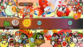 Screenshot von Taiko no Tatsujin: Drum Session!
