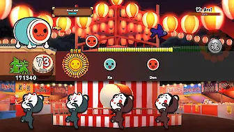 Screenshot von Taiko no Tatsujin: Drum Session!
