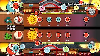 Screenshot vonTaiko no Tatsujin: Drum Session!