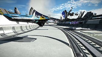 Screenshot vonWipeout Omega Collection
