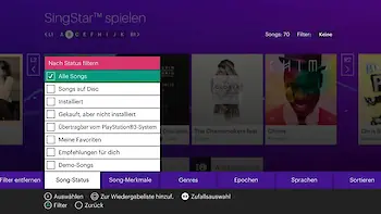Screenshot von SingStar Celebration