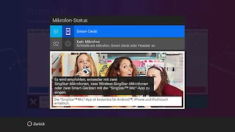 Screenshot vonSingStar Celebration