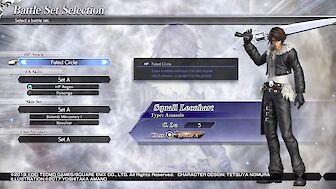 Screenshot vonDissidia Final Fantasy NT