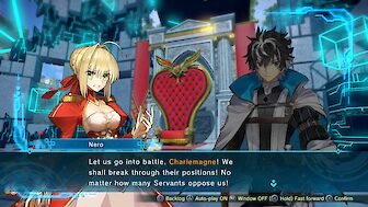 Screenshot vonFate/EXTELLA LINK (English)