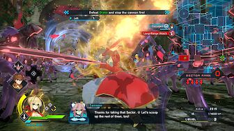 Screenshot vonFate/EXTELLA LINK (English)