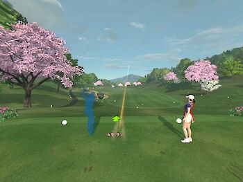 Screenshot von Everybody’s Golf VR