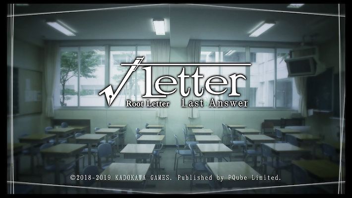 Root Letter: Last Answer (PC, PS4, Switch) Test / Review