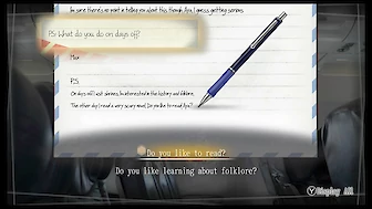 Screenshot vonRoot Letter: Last Answer (English)