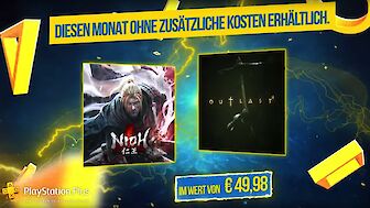 Nioh und Outlast 2 sind die PlayStation Plus-Spiele für November 2019