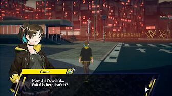Screenshot vonDusk Diver (English)