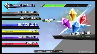 Screenshot von Blazblue Cross Tag Battle (English)