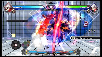 Screenshot von Blazblue Cross Tag Battle (English)