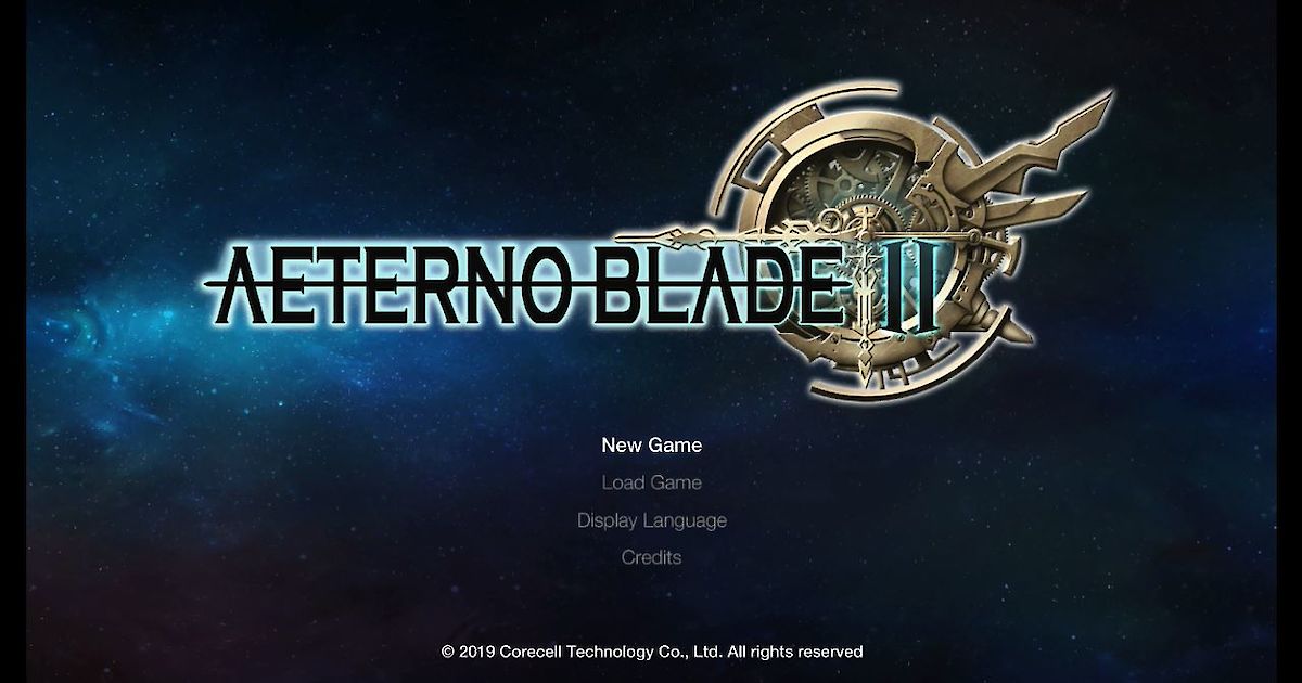Jeu PS4 Aeternoblade II - Version PAL - Neuf Sous Film