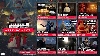 Jede Menge neue Inhalte im Dezember für Hitman 2