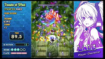 Screenshot vonSisters Royale: Five Sisters Under Fire (English)
