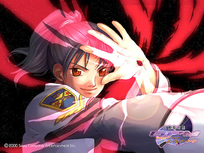 Mai Shibamura the female main character of Gunparade March. More Wallpapers can be found on the Official Website.