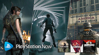 Shadow of the Tomb Raider, Control, Wolfenstein 2 und 8 weitere Spiele sind ab März bei PS Now zu finden