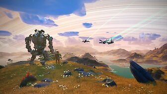 Das neue kostenloses Update für No Man’s Sky führt Exo-Anzüge (Mechs) ein