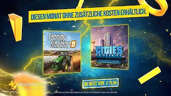 Cities: Skylines und Landwirtschafts-Simulator 19 sind die PlayStation Plus-Spiele im Mai 2020
