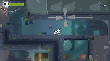 Screenshot von Skelattack