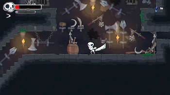 Screenshot von Skelattack