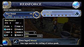 Screenshot vonYs: Memories of Celceta (English)