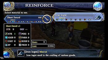 Screenshot von Ys: Memories of Celceta (English)