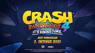 Crash Bandicoot 4: It´s about Time mit erstem Trailer offiziell vorgestellt