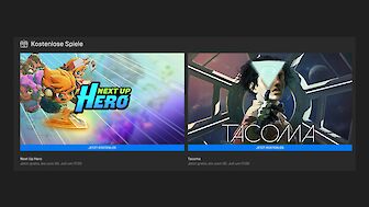 Holt euch Next Up Hero und Tacoma kostenlos im Epic Store