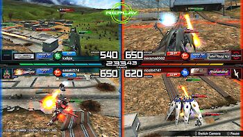 Screenshot von Mobile Suit Gundam Extreme Vs. Maxiboost On