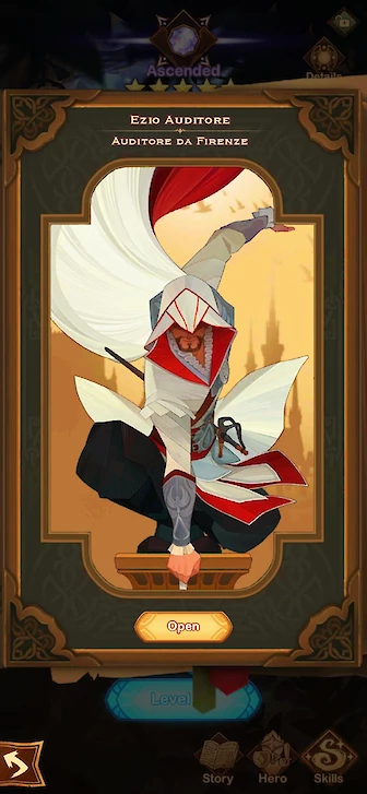 Assassin's Creed Ezio erscheint als Gastcharakter zum 1. Jubiläum vom Mobile Spiel AFK Arena