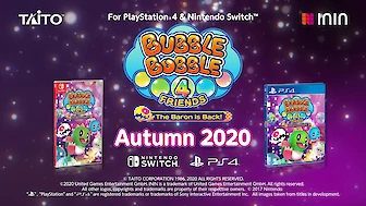 Bubble Bobble 4 Friends: The Baron is Back kommt bald für PS4 und Switch