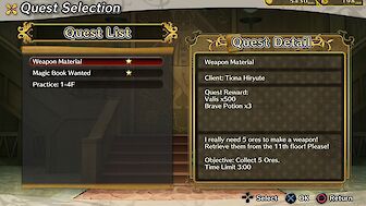 Screenshot vonIs It Wrong to Try to Pick Up Girls in a Dungeon: Infinite Combate (English)
