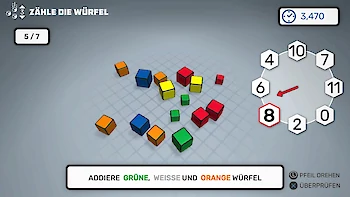 Screenshot von Professor Rubik’s Gehirntrainer