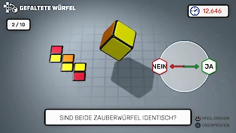 Screenshot vonProfessor Rubik’s Gehirntrainer